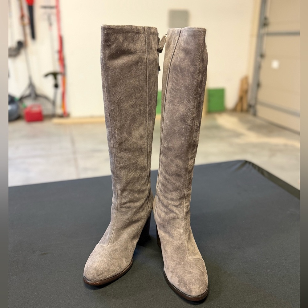 Rag & Bone Ashby Granite Suede Knee-High Women's Boots